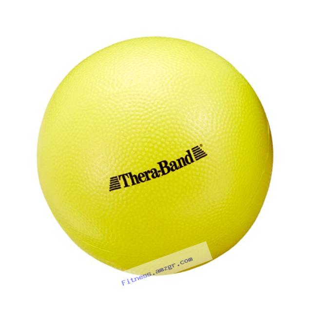 TheraBand Mini Ball, Small Exercise Ball for Abdominal Workouts, Strengthening Core Exercises, Yoga, Pilates, At-Home Ab Workouts, Tones Like a Roller Wheel