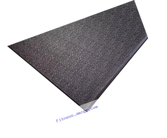 Supermats Heavy Duty P.V.C. Mat Ideal for Indoor Cycles and Exercise Bikes  (24-Inch x 46-Inch)